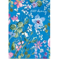 Wild Cobalt 2027 Gifted Stationery A5 Hardcover Week-to-View Diary Planner