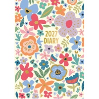 Summer Haze 2027 Gifted Stationery A5 Hardcover Week-to-View Diary Planner