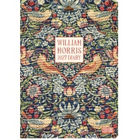 William Morris Strawberry Thief 2027 Gifted Stationery A5 Week View Diary