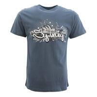 Adult T Shirt Australian Australia Day Souvenir 100% Cotton - Sydney Opera House