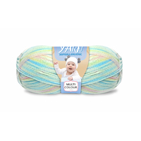 [#151 Multi Colour -Yatsal Baby] 100g Knitting Yarn 3 Ply Super Soft Acrylic Knitting Wool Solid Multi Colours