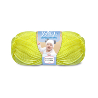 [#260 Sherbet - Yatsal Baby] 100g Knitting Yarn 3 Ply Super Soft Acrylic Knitting Wool Solid Multi Colours