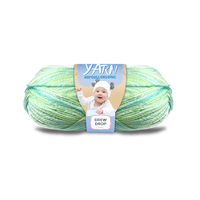 [#266 DrewDrop(Multi)-Yatsal Baby] 100g Knitting Yarn 3 Ply Super Soft Acrylic Knitting Wool Solid Multi Colours