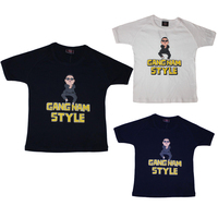 Kid's Children's T-Shirt PSY inspired Gangnam Style T shirt 100% Cotton
