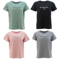 FIL Women's Casual Summer T-Shirt Tee Short Sleeve Crew-Neck - ETERNEL