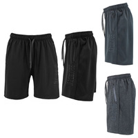 Men's Gym Sports Jogging Basketball Shorts Zipped Pockets Embroidered - Brooklyn
