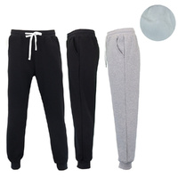 FIL Men's Heavyweight Cotton Track Pants Joggers Sweatpants 440gsm Fleece Lined