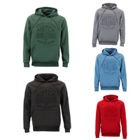 FIL Mens Embossed Fleece Hoodie Pullover Hooded Jumper Sweater - NYC