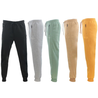 FIL Men's Fleece Track Pants Casual Gym Tracksuit Zipped Pockets - Brooklyn