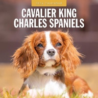 Cavalier King Charles Spaniels - 2026 Red Robin Square Wall Calendar Planner