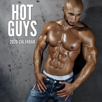 Hot Guys - 2026 Red Robin Square Wall Calendar Monthly Planner