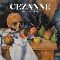Cezanne - 2026 Red Robin Square Wall Calendar Monthly Planner