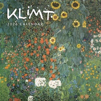 Klimt - 2026 Red Robin Square Wall Calendar Monthly Planner