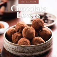 Chocolate Lovers - 2026 Red Robin Square Wall Calendar Monthly Planner