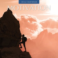 Motivation - 2026 Red Robin Square Wall Calendar Monthly Planner