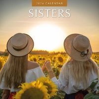 Sisters - 2026 Red Robin Square Wall Calendar Monthly Planner