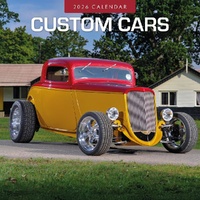 Custom Cars - 2026 Red Robin Square Wall Calendar Monthly Planner