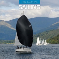 Sailing - 2026 Red Robin Square Wall Calendar Monthly Planner
