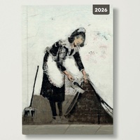 Banksy - 2026 Red Robin A5 Padded Diary Planner Urban Street Style Art