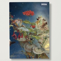 Fairies - 2026 Red Robin A5 Padded Diary Planner Whimsical Fantasy Art