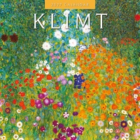 Klimt - 2027 Red Robin Square Wall Calendar Monthly Planner