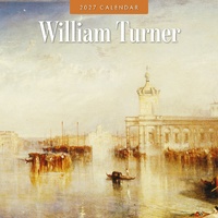 William Turner - 2027 Red Robin Square Wall Calendar Monthly Planner