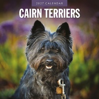 Cairn Terriers - 2027 Red Robin Square Wall Calendar Monthly Planner