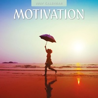 Motivation - 2027 Red Robin Square Wall Calendar Monthly Planner