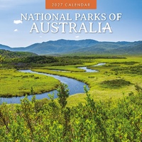 National Parks of Australia - 2027 Red Robin Square Wall Calendar Planner