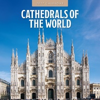 Cathedrals of the World - 2027 Red Robin Square Wall Calendar Planner