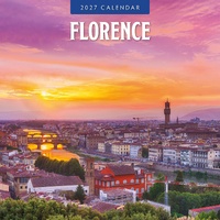 Florence - 2027 Red Robin Square Wall Calendar Monthly Planner