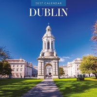 Dublin - 2027 Red Robin Square Wall Calendar Monthly Planner