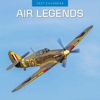 Air Legends - 2027 Red Robin Square Wall Calendar Monthly Planner