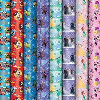 Disney Wrapping Paper Rolls 2m x 70cm Gift Wrap Kids Birthday Christmas Party