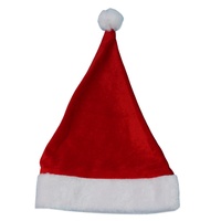 2x Kids Santa Hat Christmas Cap Costume Xmas Party Wear Costume Claus [Design: Santa Hat (Kids)]