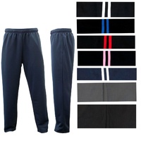 NEW Mens Casual Track Pants Tracksuit Stripes Cool Breathable Mesh S M L XL XXL