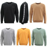 FIL Men's Unisex Fleece Crew Neck Pullover Jumper Sweater - Brooklyn