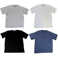 NEW Men's Plus Sizes Plain Basic T-SHIRT Casual White Black 3XL-6XL