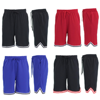 FIL Men's Basketball Shorts Breathable Mesh 3 Pockets Sports Gym Jogging Board