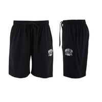 FIL Men's Cotton Shorts Casual Sleep Lounge Gym Sports Jogging - Brooklyn B [Size: M] [Colour: Black]