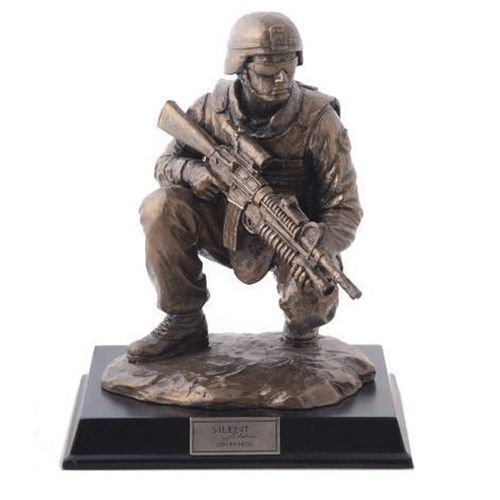 Bronze Décor Figurine ANZAC Limited Edition Silent Soldiers -  On Patrol