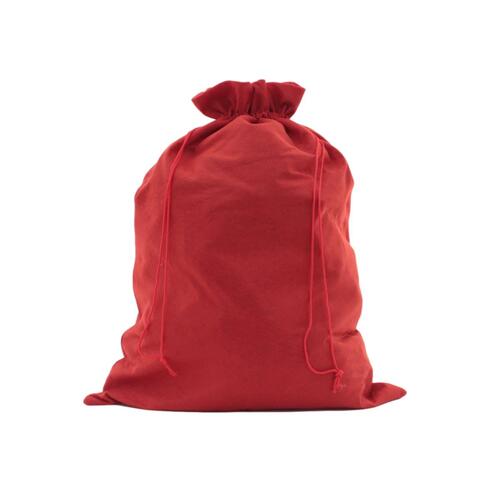 Christmas Santa Sack Red Large Personalise Big Drawstring Xmas Gift Bag 46x60cm