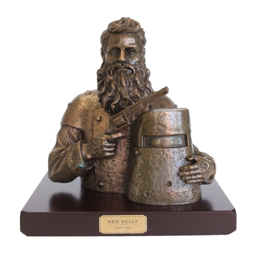 Bronze Outback Australian Heritage Figurine - Ned Kelly - 1854--1880