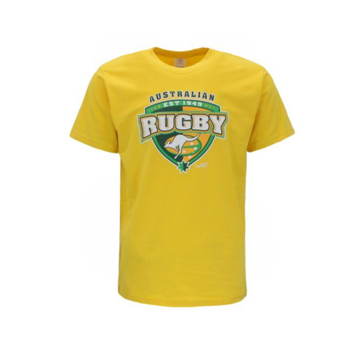 Adult T Shirt Australian Australia Day Souvenir 100% Cotton - Rugby Union  [Size: xs] 