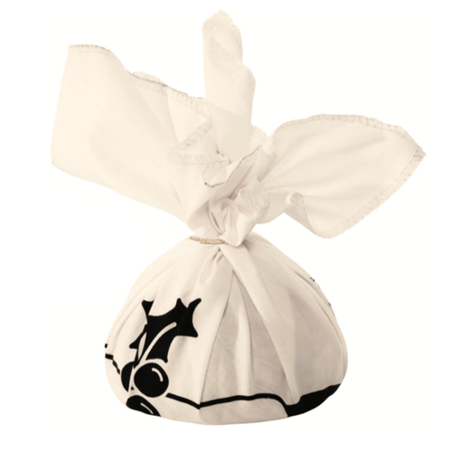 Christmas Ham Pudding Bag 100% Cotton Xmas Meat Storage [Design: Pudding Bag]