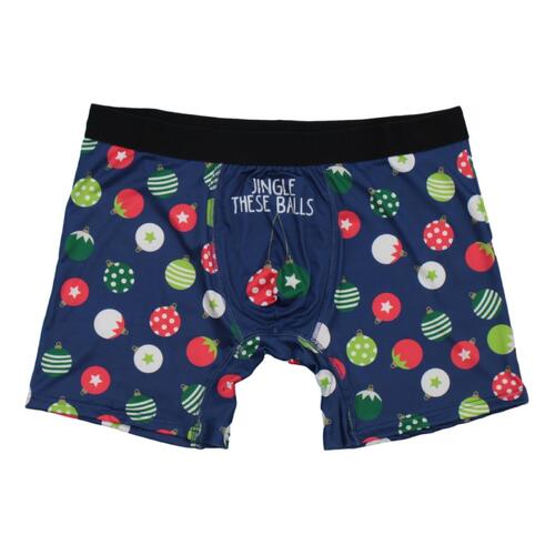 FIL Men's Novelty Christmas Boxers - Jingle [Size: XL]