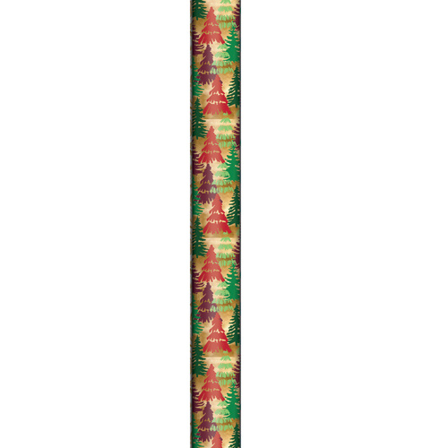 Christmas Foil Print Wrapping Paper Roll 3m x 70cm Festive Xmas Gift Wrap [Design: C]