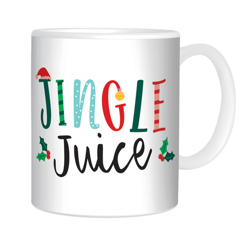Christmas Novelty Mug Ceramic Tea Coffee Cup Kris Kringle KK Teacher Gift - Jingle Juice