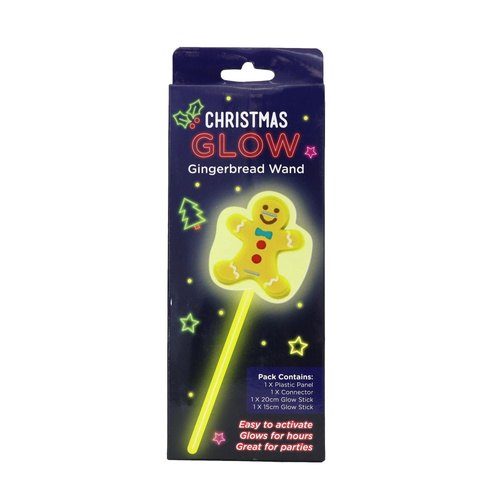 Christmas Glow Light Up Party Accessories Packs - Wands Headbands Sticks & More [Design: Glow Wands A - 2 Pack]
