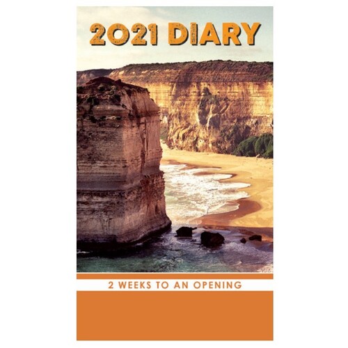 Australia - 2021 Pocket Diary Planner 2 Week View 90x155mm - Design Group